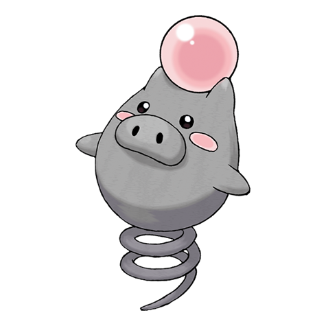 Spoink artwork