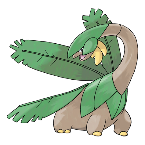 Tropius artwork