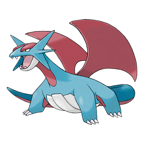 Salamence artwork