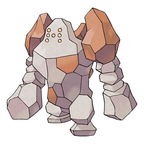Regirock artwork
