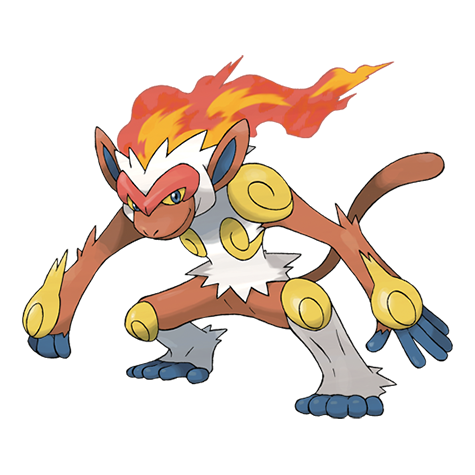 Infernape artwork