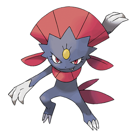 Weavile artwork