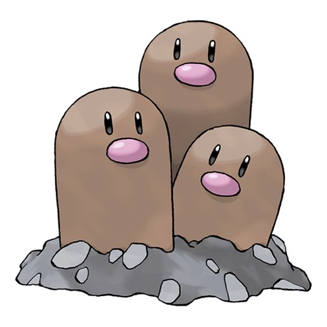 Dugtrio artwork