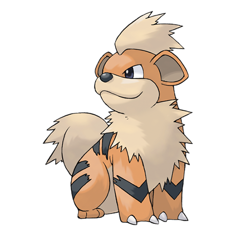 Growlithe artwork