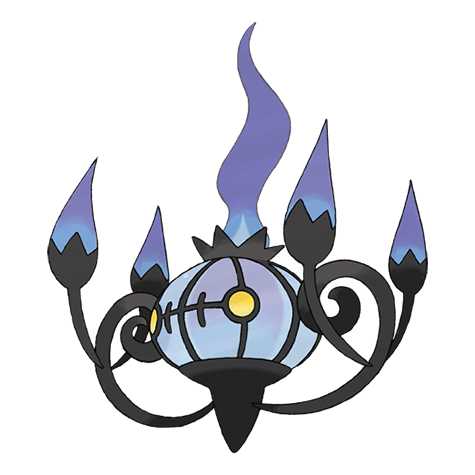 Chandelure artwork