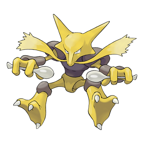 Alakazam artwork