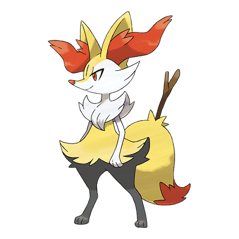 Braixen artwork