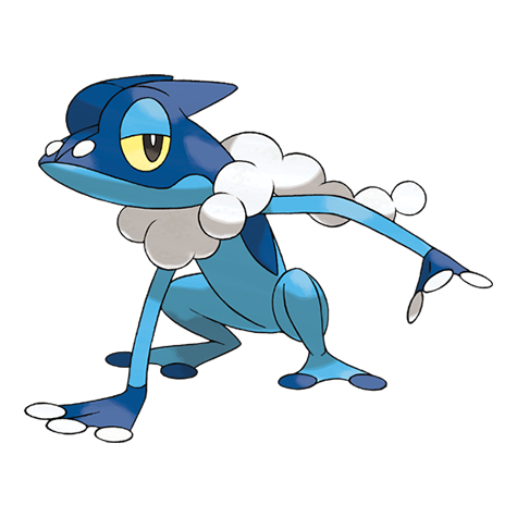 Frogadier artwork