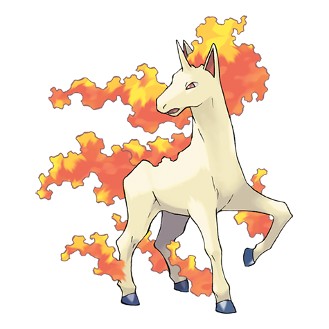 Rapidash artwork