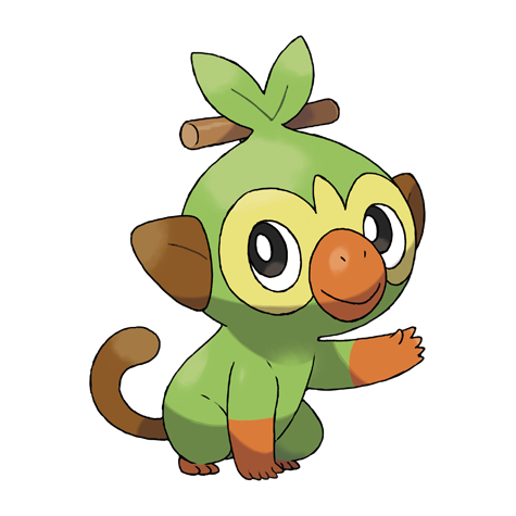 Grookey artwork