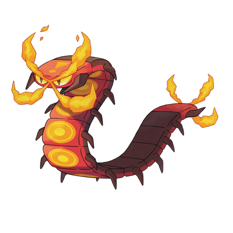 Centiskorch artwork