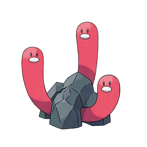 Wugtrio artwork