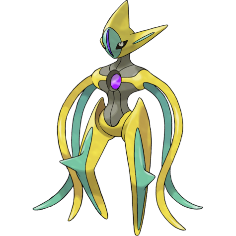 Attack Deoxys shiny artwork