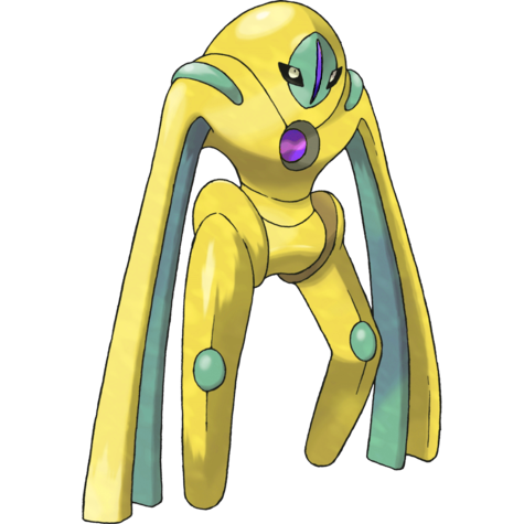 Defense Deoxys shiny artwork