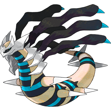 Origin Giratina shiny artwork