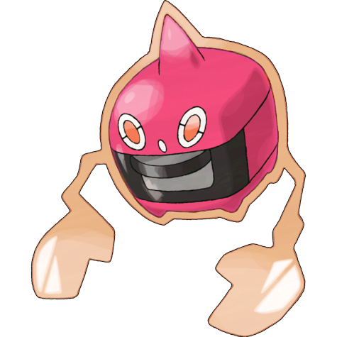 Heat Rotom shiny artwork