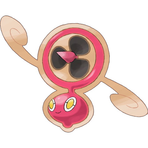 Fan Rotom shiny artwork