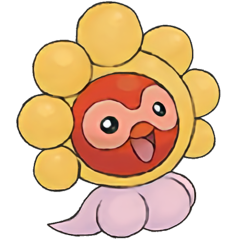 Sunny Castform shiny artwork