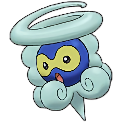 Snowy Castform shiny artwork