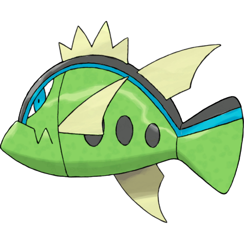Blue-Striped Basculin shiny artwork
