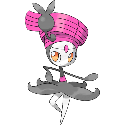 Pirouette Meloetta shiny artwork