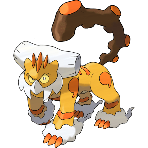 Therian Landorus shiny artwork