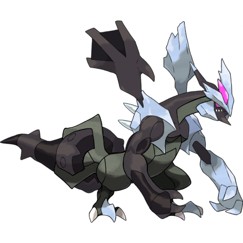 Black Kyurem shiny artwork