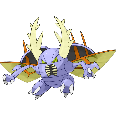 Mega Pinsir shiny artwork