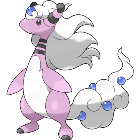 Mega Ampharos shiny artwork