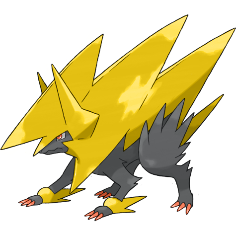 Mega Manectric shiny artwork