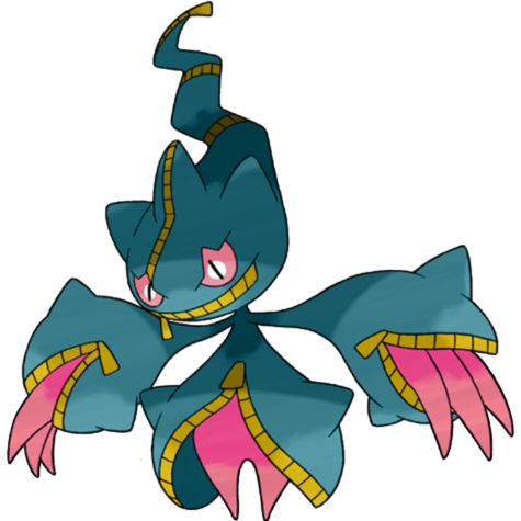 Mega Banette shiny artwork