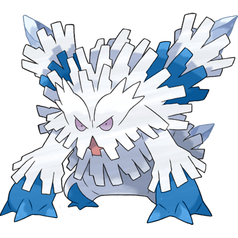 Mega Abomasnow shiny artwork