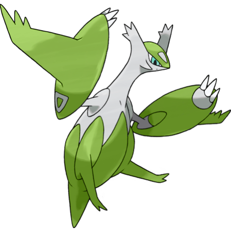 Mega Latias shiny artwork