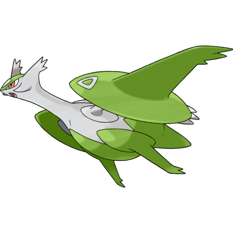 Mega Latios shiny artwork