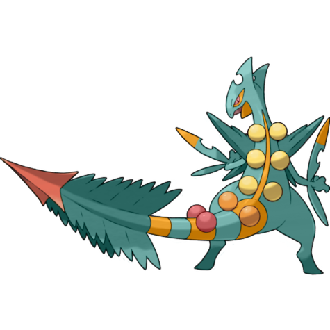 Mega Sceptile shiny artwork