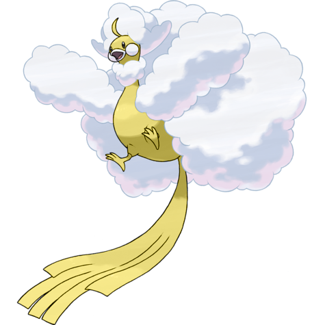 Mega Altaria shiny artwork