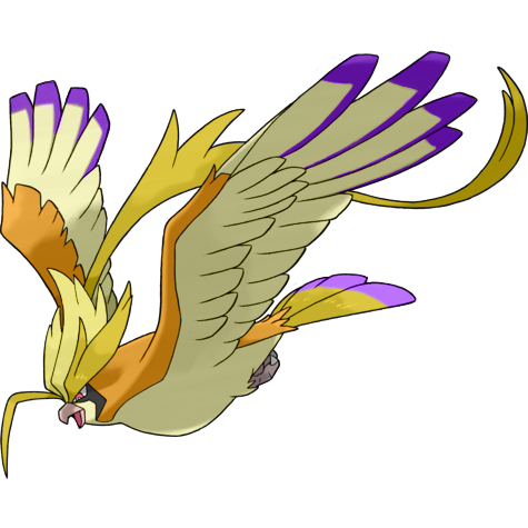 Mega Pidgeot shiny artwork