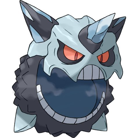 Mega Glalie shiny artwork