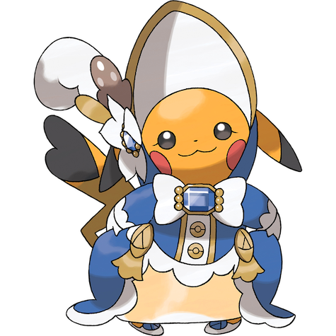 Pikachu Belle shiny artwork