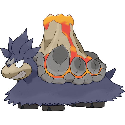 Mega Camerupt shiny artwork