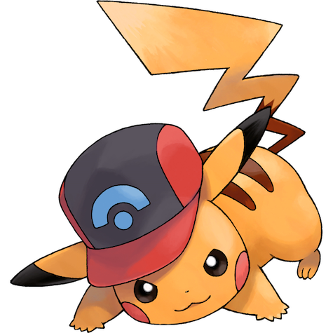 Sinnoh Cap Pikachu shiny artwork
