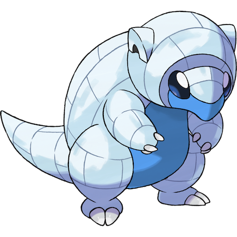 Alolan Sandshrew shiny artwork