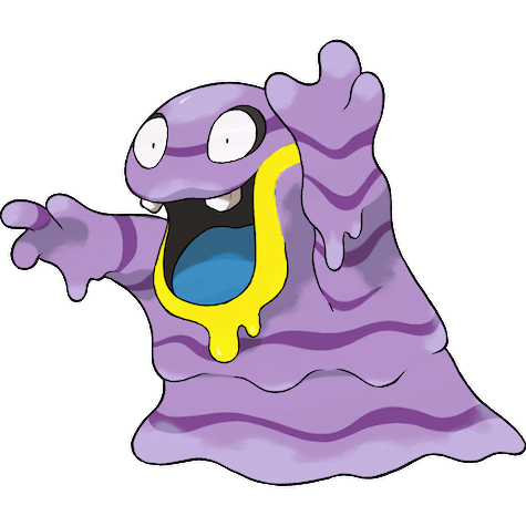 Alolan Grimer shiny artwork