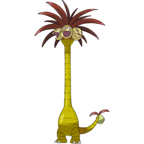 Alolan Exeggutor shiny artwork