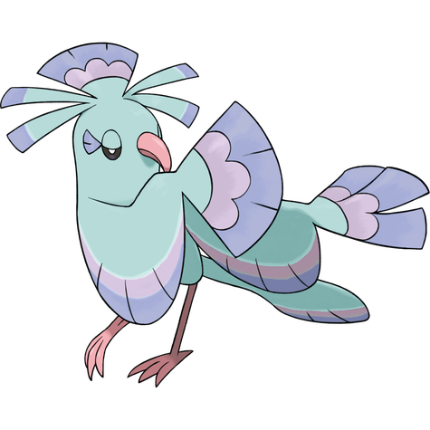 Sensu Oricorio shiny artwork