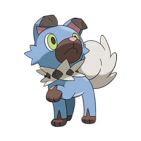 Own Tempo Rockruff shiny artwork
