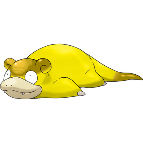 Galarian Slowpoke shiny artwork