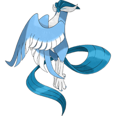 Galarian Articuno shiny artwork