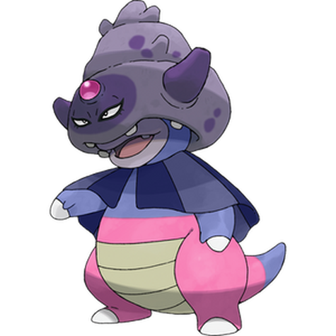 Galarian Slowking shiny artwork