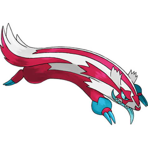 Galarian Linoone shiny artwork